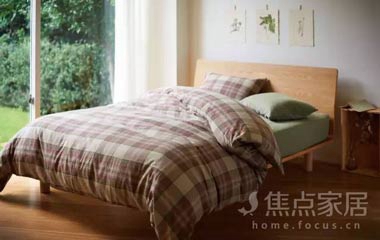 原木+清新，日式臥室，性冷淡中透著清新！